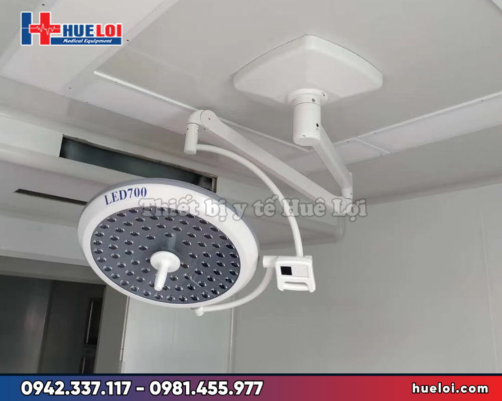 Đèn LED phẫu thuật treo trần 1 nhánh 700 — 160.000 lux